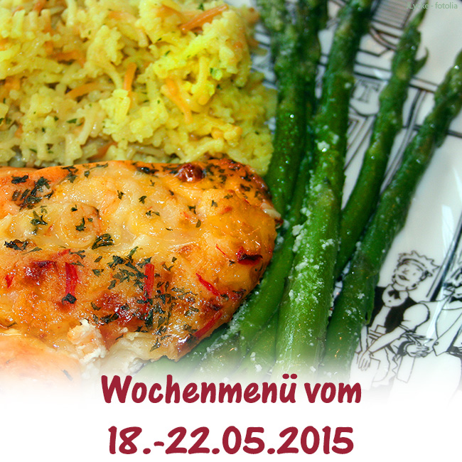 Der Speiseplan für die 21. KW 2015 (18.-22.05.) - Brühlkantine Chemnitz