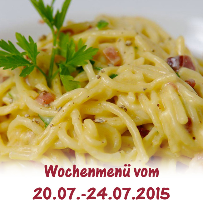 Der Speiseplan für die 30. KW 2015 (20.-24.06.) - Brühlkantine Chemnitz