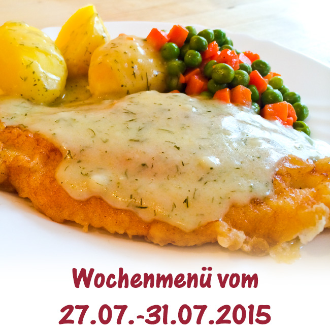 Der Speiseplan für die 31. KW 2015 (27.-31.07.) - Brühlkantine Chemnitz